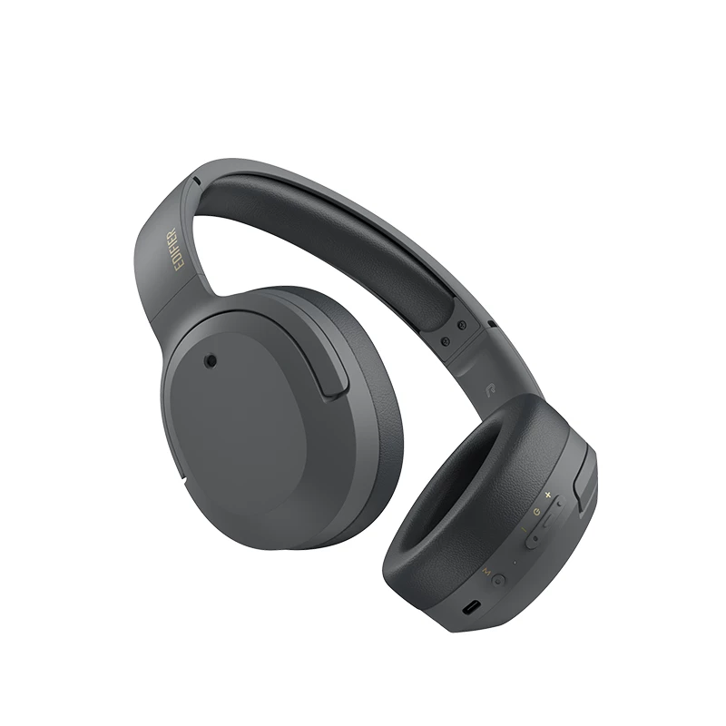 Edifier | Bezprzewodowe słuchawki nauszne | W820NB Plus | Wbudowany mikrofon | Bluetooth | ANC | Szary