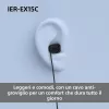 Sony IER-EX15C Zestaw słuchawkowy Przewodowy Douszny Rozmowy/Muzyka USB Typ-C Niebieski