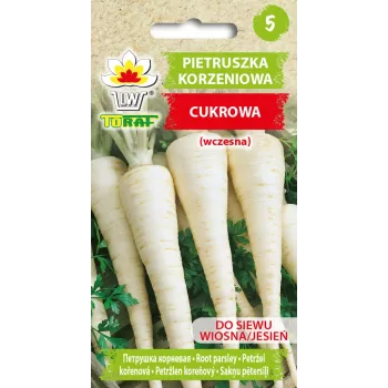 Nasiona warzyw pietruszki cukrowej Toraf, opakowanie 5g