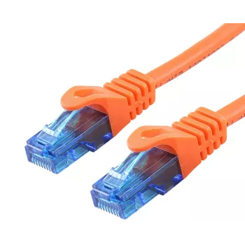 Kabel sieciowy LOGON UTP Cat5e 3 m, RJ-45–RJ-45, pomarańczowy