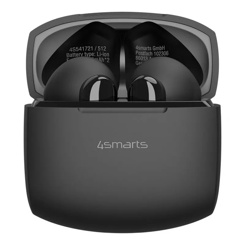 4smarts Bezprzewodowy Zestaw słuchawkowy SkyBuds Air czarny (541722)