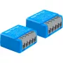 Inteligentny moduł przekaźnikowy Shelly 1 Mini Gen4, 1P 8A, Wi‑Fi/Matter/Zigbee/Bluetooth, 110–240V, kompaktowy (2 szt.)