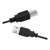 Kabel USB LogiLink CU0007B USB 2.0 2 m USB A USB B Czarny