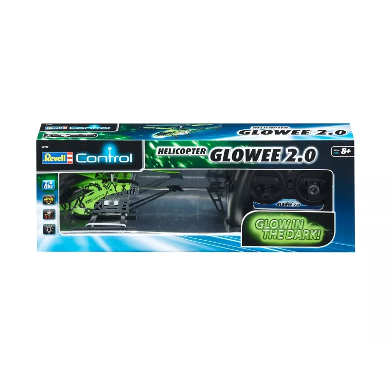Śmigłowiec REVELL Revell GLOWEE 2.0 z żyroskopem, LiPo 250 mAh, dla dzieci od 8 lat