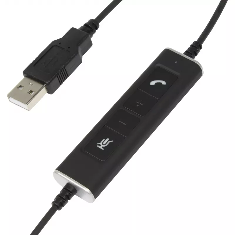 Mono USB Headset Plusonic 10.1P — jednotłumaczna słuchawka USB