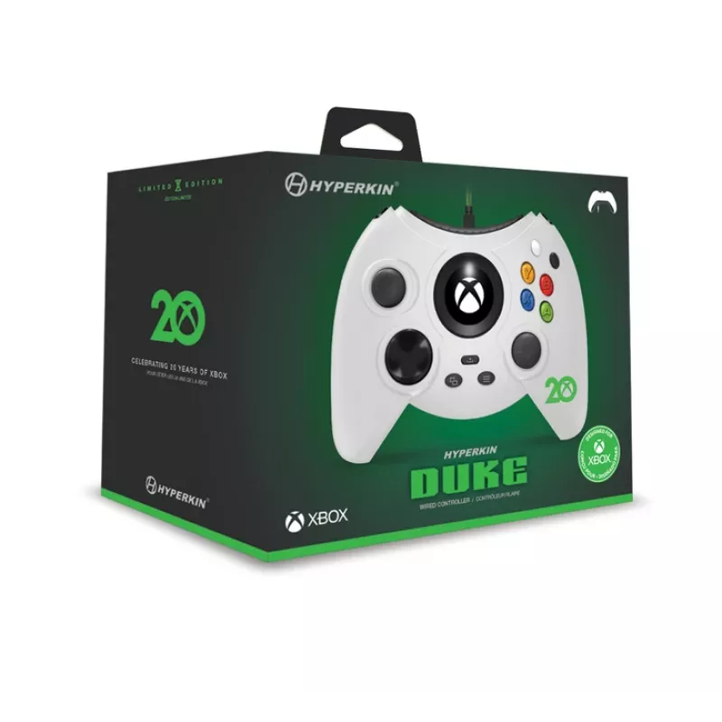 Hyperkin M02668-ANWH, Gamepad, Xbox One, Xbox Series S, Xbox Series X, przycisk Opcje, przewodowy, USB, USB Type-C