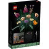 LEGO 10280 Icons Bukiet Kwiatów Sztuczne Kwiaty Zestaw dla Dorosłych Dekoracyjne Akcesoria Domowe Pomysł na Prezent dla Kobiet Mężczyzn Dla Niej i Dla Niego Żony lub Męża
