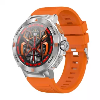 Smartwatch BlitzWolf BW-AT5 pomarańczowy z Bluetooth i monitorem tętna