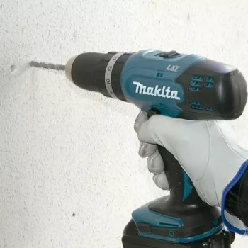 Makita DHP453RFE wiertarka Szybkomocująca Czarny,Niebieski 1.8 kg