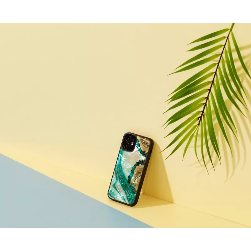 Etui ochronne iKins do Apple iPhone 12 mini — aqua agate