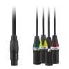 Mikrofon studyjny RØDE NT-SF1 — przewodowy pojemnościowy, 20–20000 Hz, czułość −30,4 dB, impedancja wyjściowa 63 Ω, obudowa mosiężna, czarny