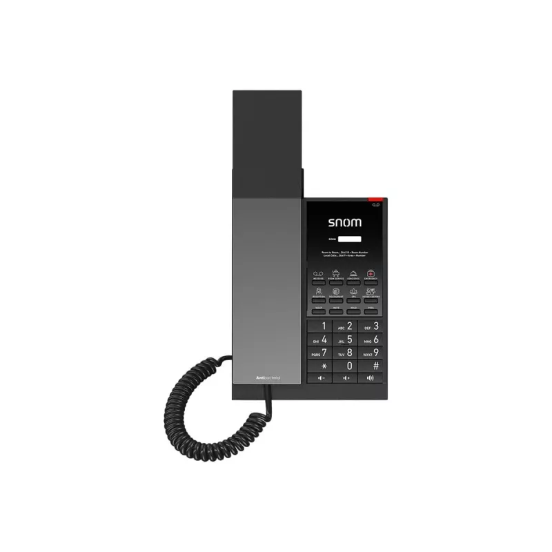 Telefon IP Snom HD350W Czarny Słuchawka Przewodowa Wi-Fi