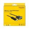 Kabel szeregowy DeLOCK 66283 Czarny 1.8 m