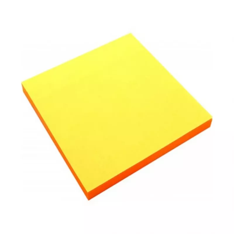 Karteczki samoprzylepne Forpus, Neon, 75x75mm, Pomarańczowe (1x80)