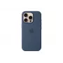 Etui silikonowe z MagSafe dla iPhone 16 Pro - Denim