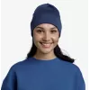 czapka BUFF MERINO HEAVYWEIGHT BEANIE SOLID NIGHT Niebieski