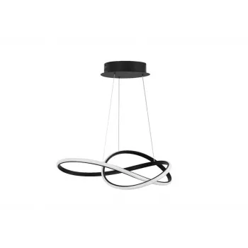 Lampa wisząca Activejet AJE-MEGAN czarna LED 35W
