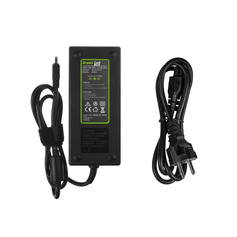 Zasilacz zielony Cell AD84P Universal 130 W, Czarny, 153×65×37 mm