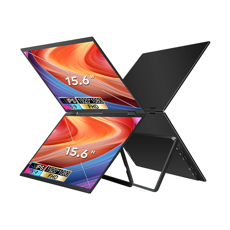 Extralink Smart Life ultralekki monitor do laptopów 15.6 2-EKRANOWY T01