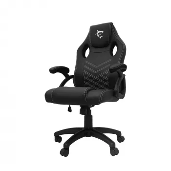 Fotel gamingowy White Shark Zolder — ergonomiczna konstrukcja, regulowana wysokość