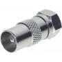Adapter wtyk IEC – wtyk F ShiverPeaks 85323-EC — adapter złącza koncentrycznego