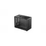 Obudowa komputerowa DeepCool CH160 PLUS Small Form Factor SFF ATX/mATX, szkło hartowane, USB-C, czarna