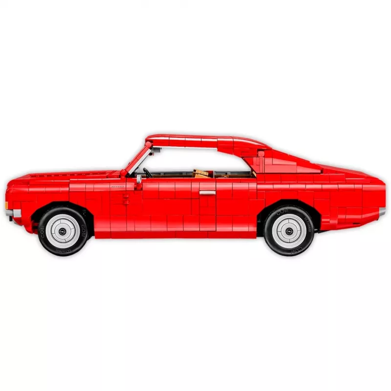 Zabawka konstrukcyjna Cobi Opel Rekord C Coupe skala 1:12 model COBI-24345, kolekcjonerski zestaw do budowania