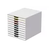 Pojemnik do przechowywania plików Durable VARICOLOR Mix 10 Plastik Wielokolorowy Biały 763027