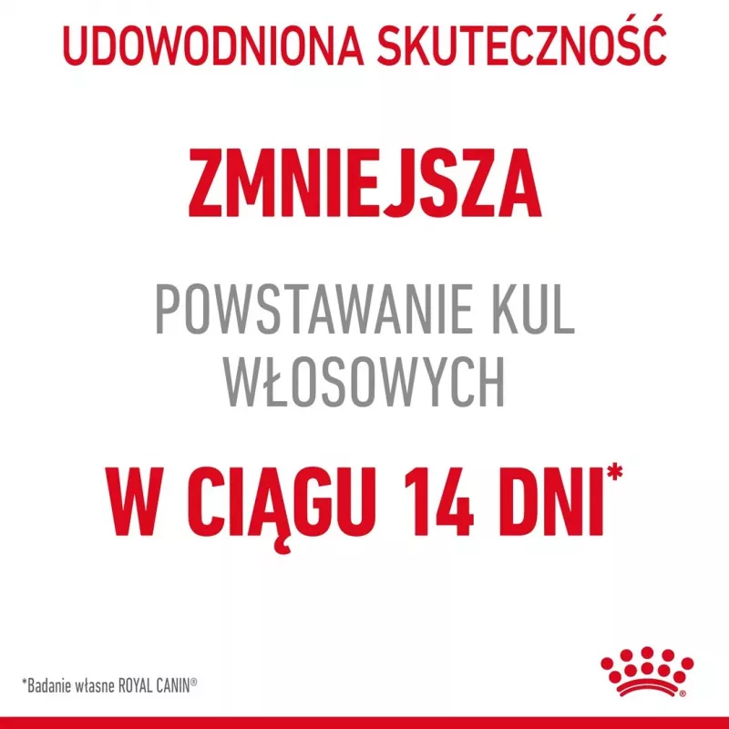 Sucha karma dla kota Royal Canin Hairball Care Adult 2 kg — kurczak, 34% białka, 15% tłuszczu