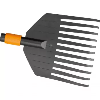 Grabie do liści QuikFit, małe czarno-pomarańczowe, 22 cm