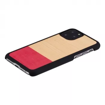 Etui na smartfona man and wood dla iPhone 11 Pro, czarne, z deseniem mismatch