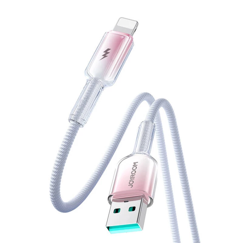 Kabel USB-A do Lightning Joyroom S-A42 3A 1,2m biały