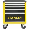 Wózek narzędziowy Stanley STST74305-1 z 5 szufladami, żółto-czarny, 3 płaskie + 2 wysokie szuflady