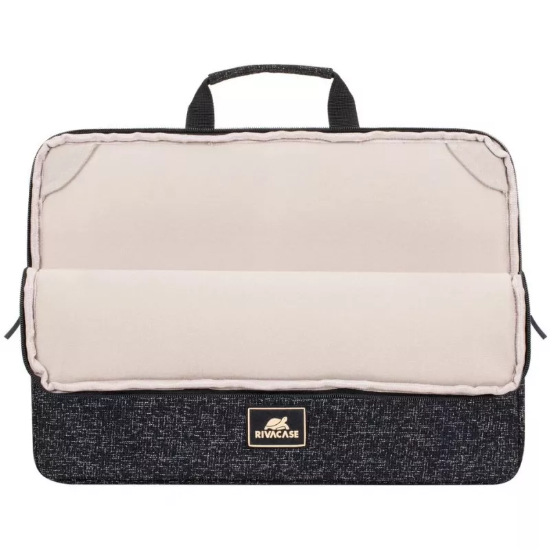 Pokrowiec Rivacase 7915 39,6 cm (15,6 cala) Czarny Biały