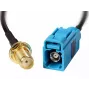 Kabel koncentryczny DeLOCK 88583 0,2 m czarny