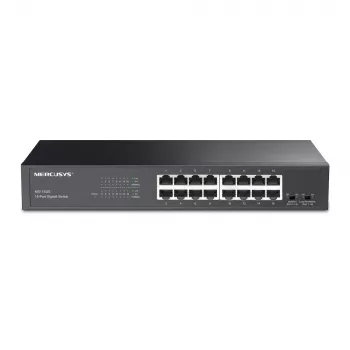 Przełącznik sieciowy Mercusys MS116GS Gigabit Ethernet (10/100/1000) Czarny