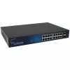 ALLNET 16+2P PoE Switch ALL-SG8418PM — 18-portowy Gigabit, 16 portów PoE, 2 porty uplink