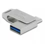 Pendrive DeLOCK 16 GB USB-C Typ-A Obudowa metalowa