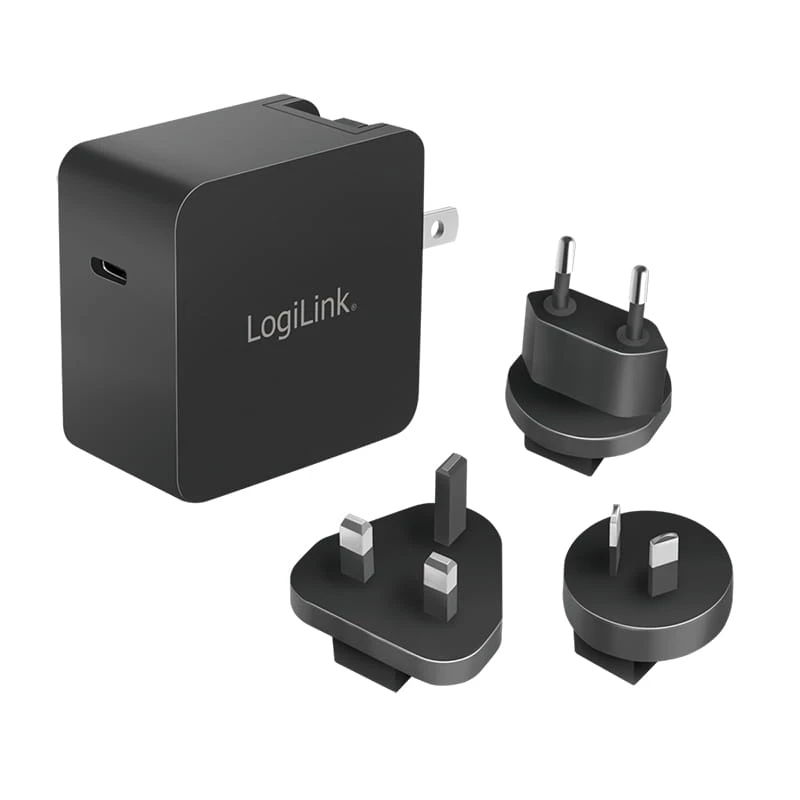 Ładowarka do urządzeń mobilnych LogiLink PA0302 Universal Czarny AC Szybkie ładowanie