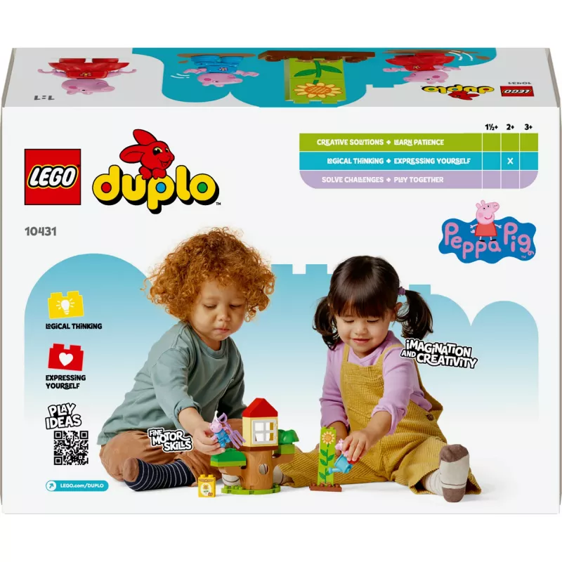 Lego 10431 Duplo Peppa Pig Ogródek i Domek na Drzewie