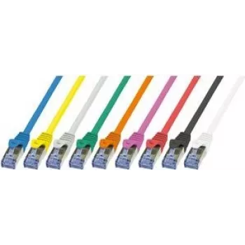 Kabel sieciowy LogiLink 3m Kat.6A RJ-45 S/FTP Biały