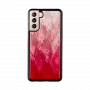 Etui iKins do Samsung Galaxy S21+ — różowe z czarnymi akcentami