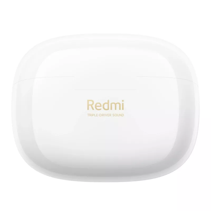 Bezprzewodowe dokanałowe słuchawki Xiaomi Buds 6 Pro, Bluetooth 5.3, ANC, 36 h łącznego czasu odtwarzania, etui ładujące 480 mAh, lodowa biel