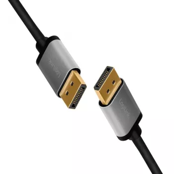 Logilink - DisplayPort-Kabel - DisplayPort (M) zu DisplayPort (M) - DisplayPort 1.2 - 5 m - Support von 4K 60 Hz, unterstützt 2K 165 Hz (2560 x 1440) 