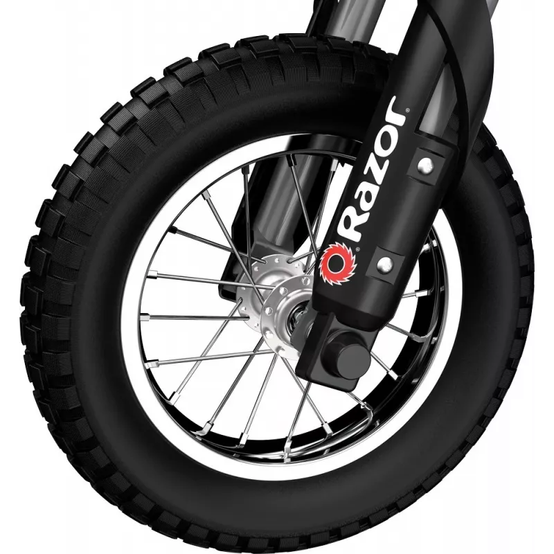 RAZOR Motor MX350 Dirt - czarne naklejki