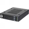 ICY DOCK - ToughArmor - MB993SK-B - 3x 2,5 SATA HDD & SSD in 1x 3.5 Einbauschacht Vollmetall-Wechselrahmen mit Sicherheitsschloss