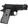 Zabawkowy metalowy pistolet policyjny Pulio model 15546/6 — realistyczny design, wytrzymała konstrukcja
