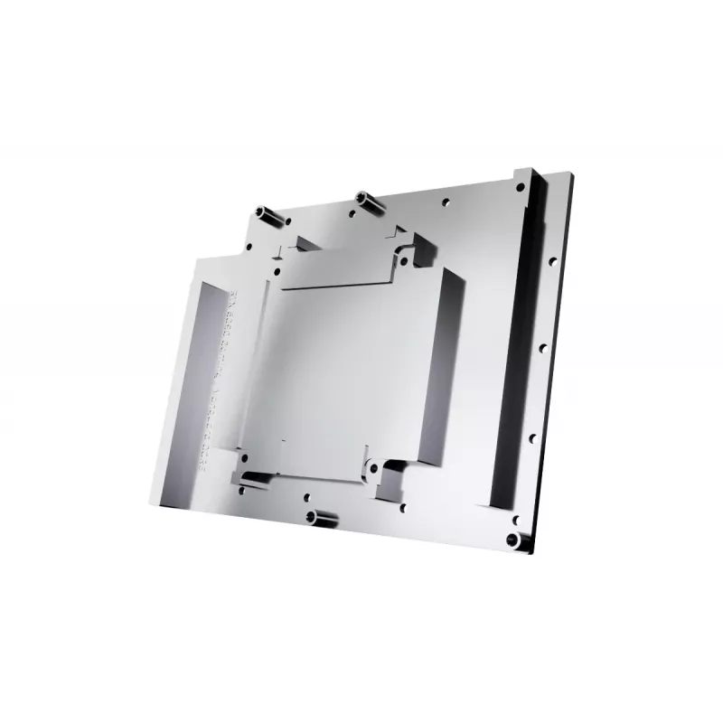 Backplate Alphacool 10268 Akryl Aluminium Chrom Miedź Nylon Czarny 160.8mm