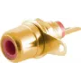 Złącze RCA ShiverPeaks BS52091-R Gold Męskie