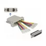 D-Sub 25 pin złącze zaciskowe żeńskie na 2 x RJ45 żeńskie DeLOCK 66834